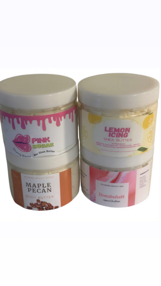 Organic Whipped Shea Body Butter (scented)